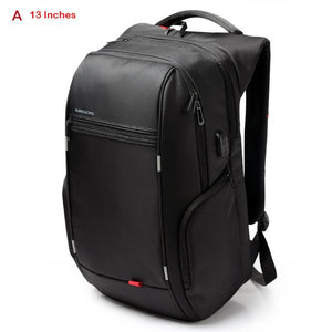 Kingsons Backpack Men Womens for 13/15.6/17 Inches Anti Theft Laptop Backpack for Teenager Girls Boys USB Charging Back Pack Bag