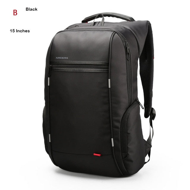 Kingsons Backpack Men Womens for 13/15.6/17 Inches Anti Theft Laptop Backpack for Teenager Girls Boys USB Charging Back Pack Bag