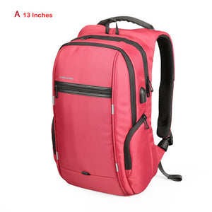 Kingsons Backpack Men Womens for 13/15.6/17 Inches Anti Theft Laptop Backpack for Teenager Girls Boys USB Charging Back Pack Bag